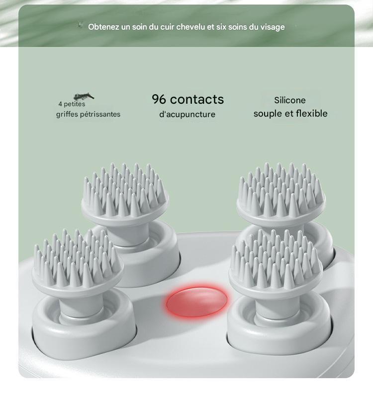Masseur Cuir Chevelu – Relaxation & Stimulation Capillaire